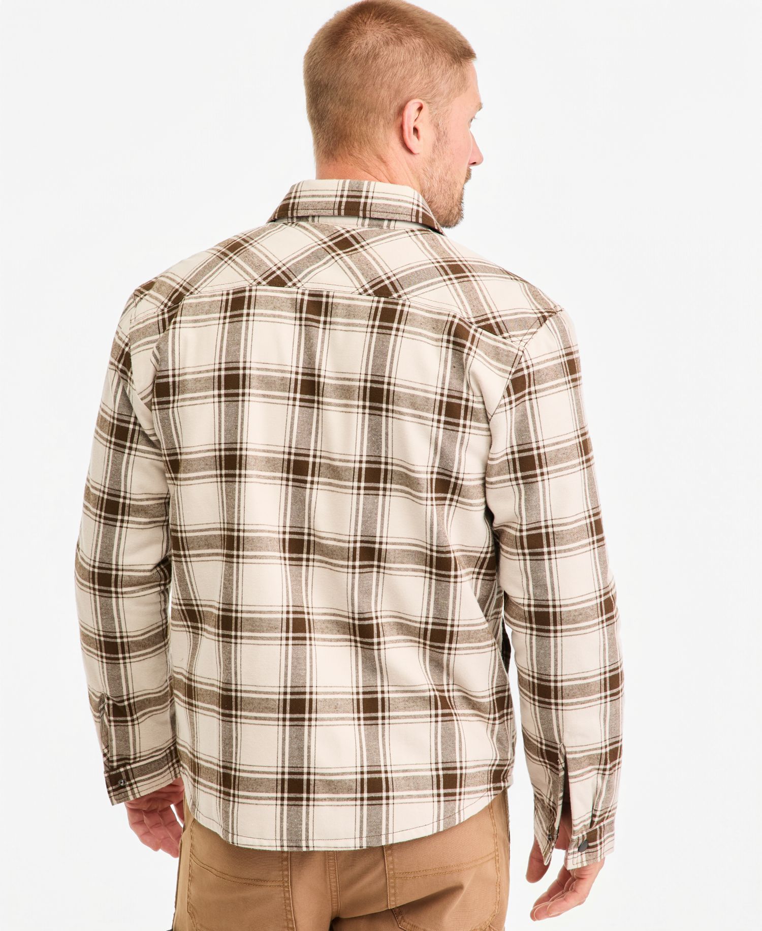 Men's Park Plaid Long-Sleeve Shacket