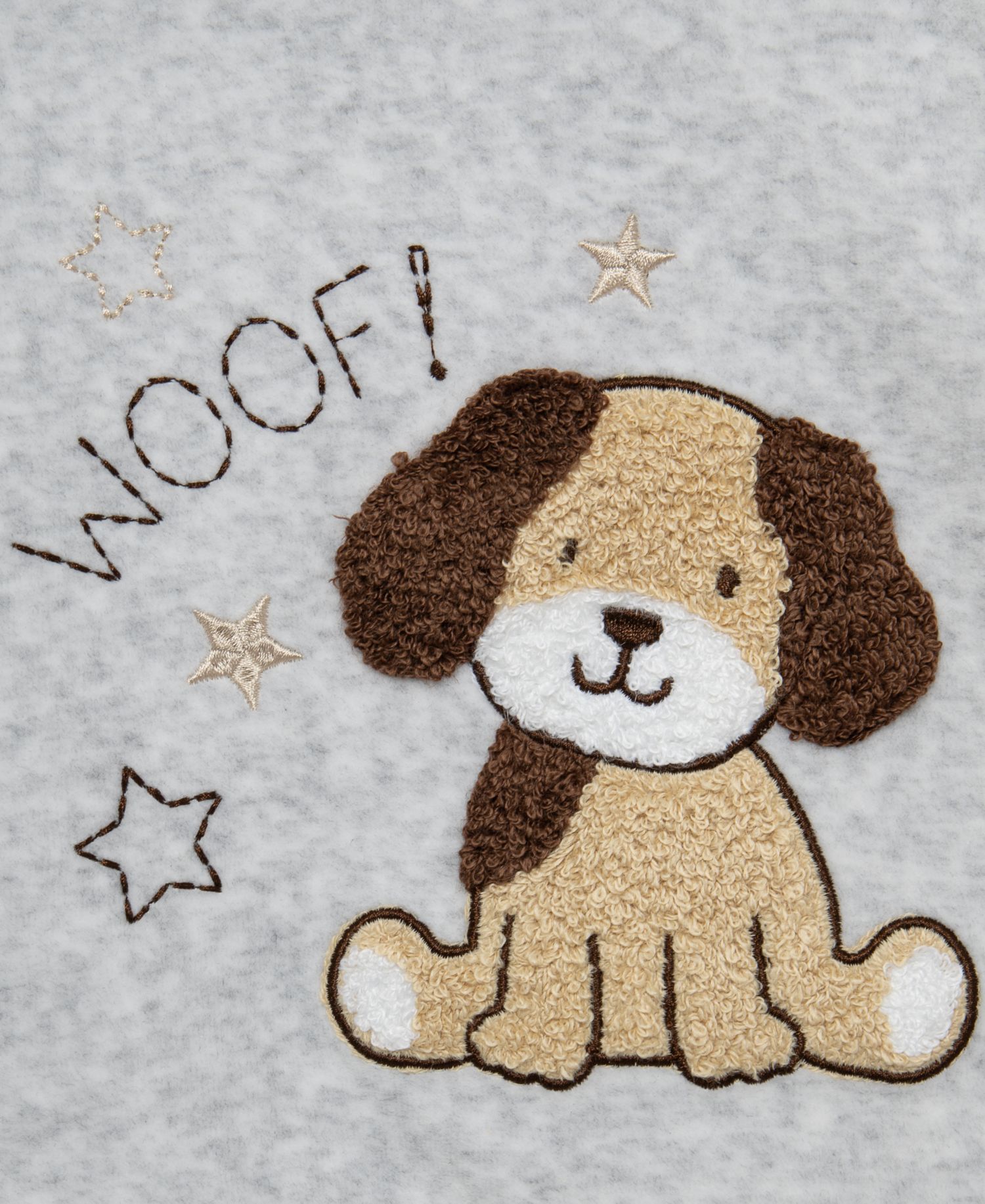 Baby Boys' Woof Crewneck Sweatshirt and Pants, 2-Piece Set