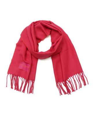 Double Faced Solid Yarn Dye Scarf