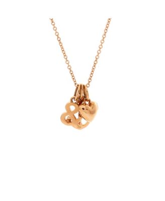 Tiffany and Heart and Anchor Pendant Necklace