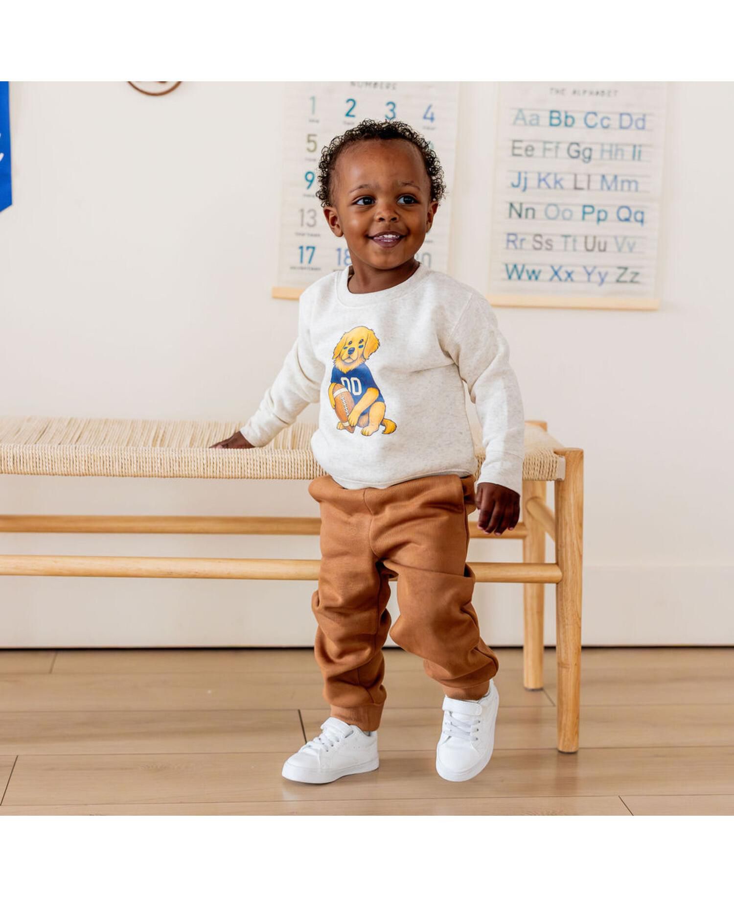 Little Boys Sports Pup Sweatshirt