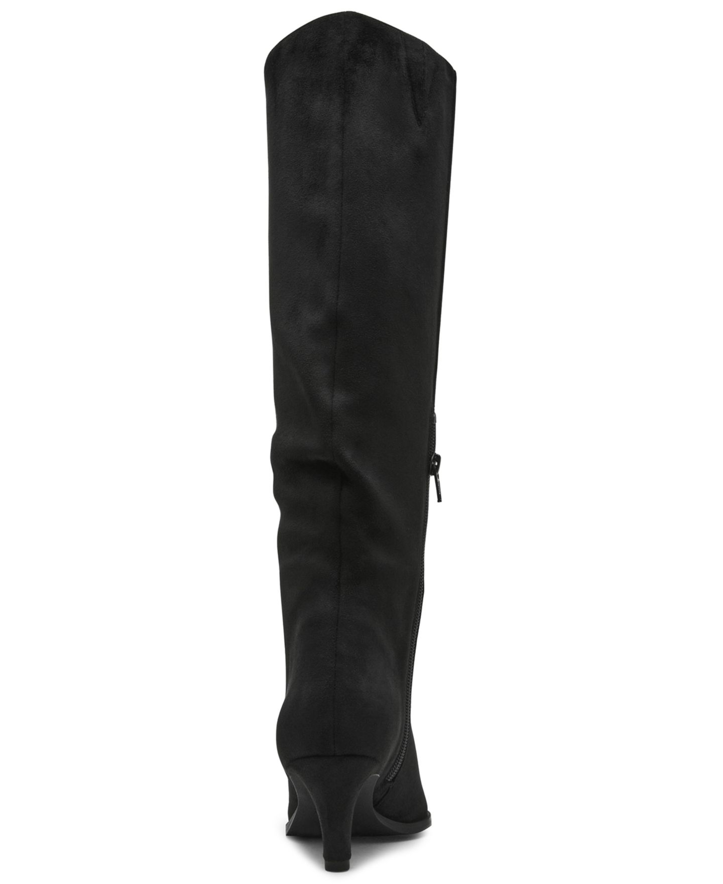 Женские ботинки DV Dolce Vita Heksly Tall Slouchy Heeled Dress Boots, Regular & Wide Calf, цвет: Чёрный — фото 3