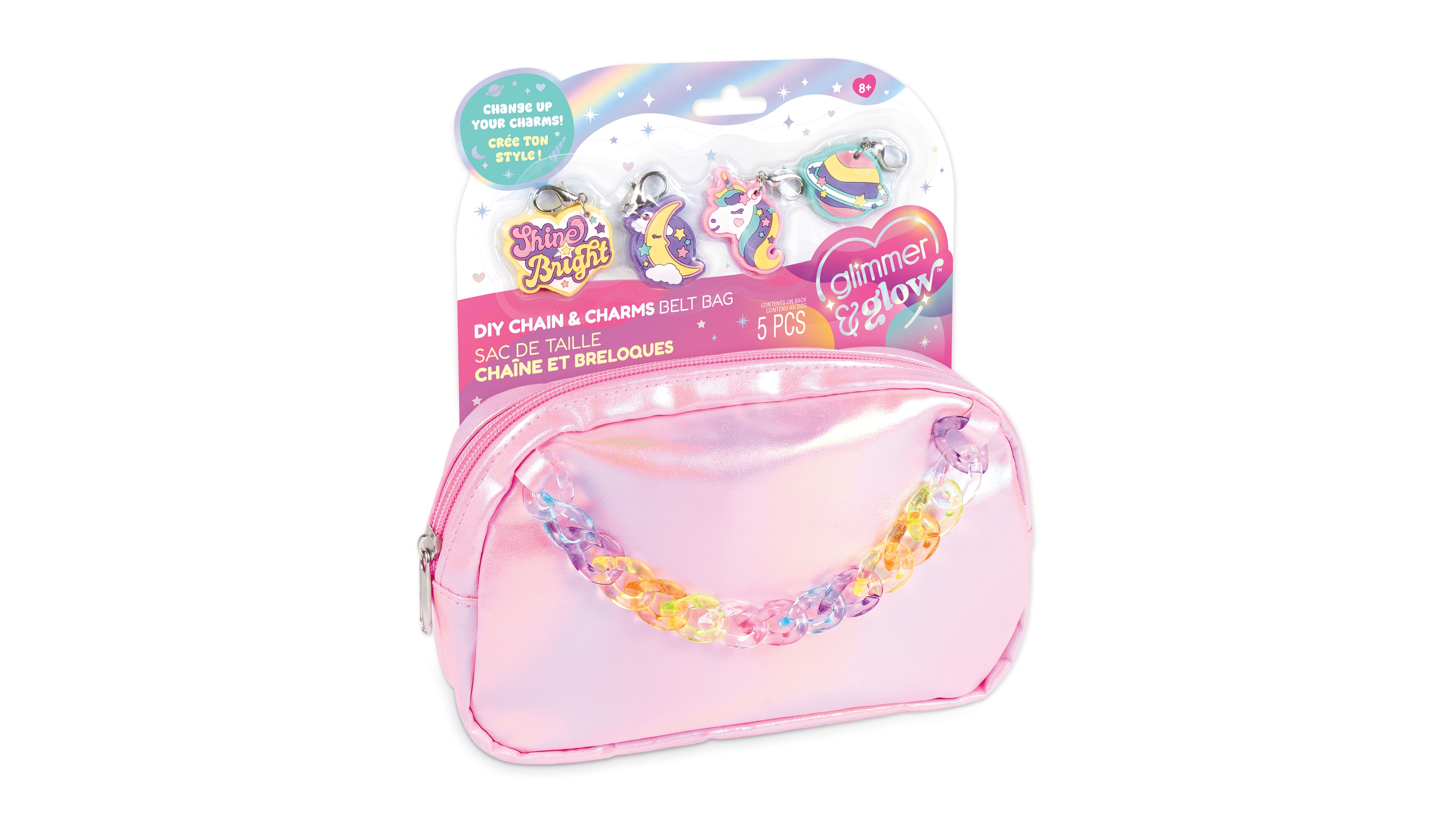 Make It Real Diy Chain and Charms Belt Bag, Ages 6+