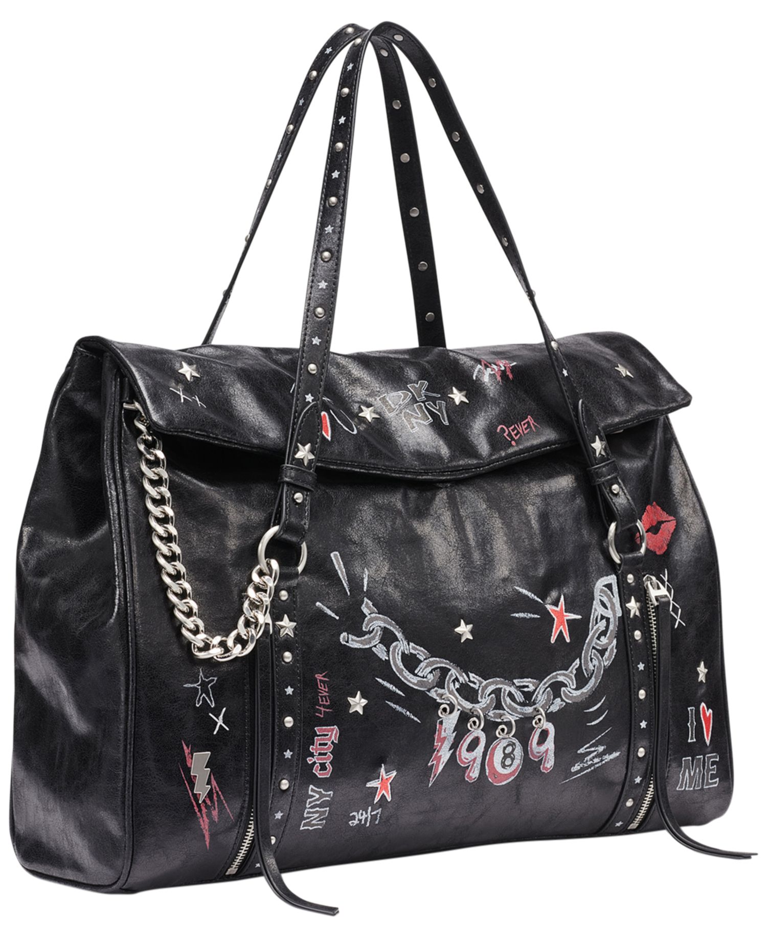 Skye Large Structured Satchel Handbag