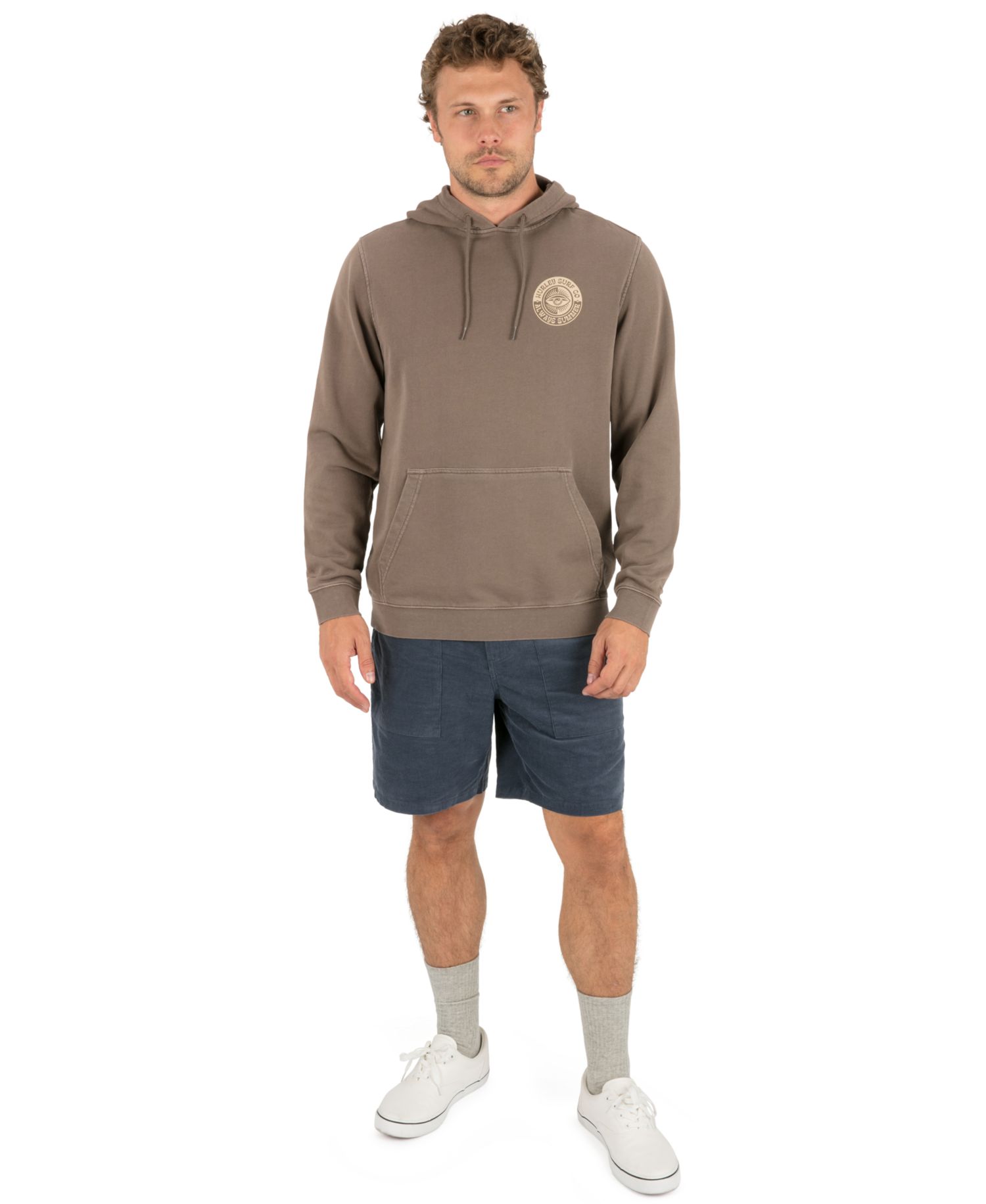 Men's Naturals Kangeroo Pocket Graphic Hoodie