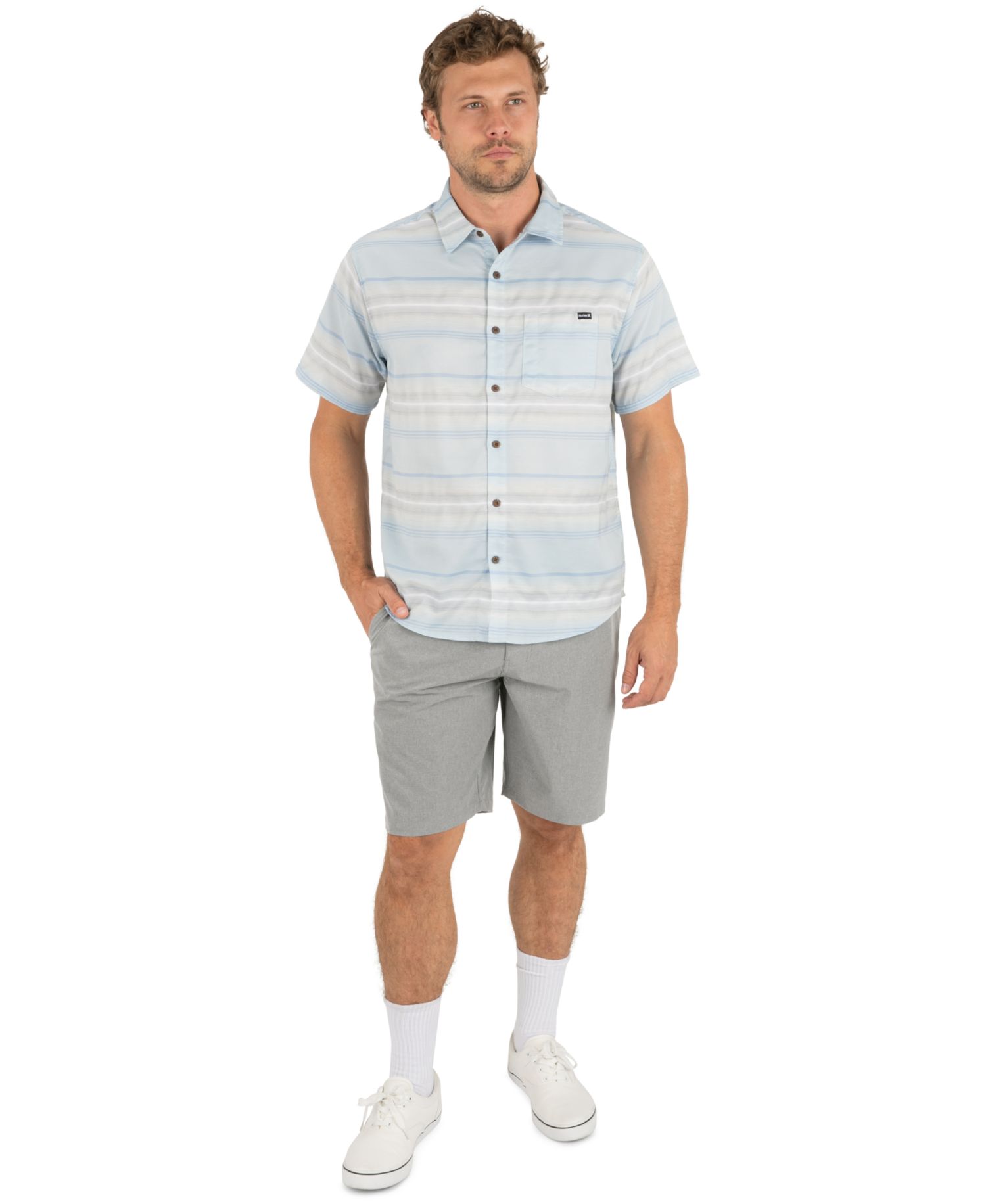 Men's Newport Stripe Regular-Fit Shirt