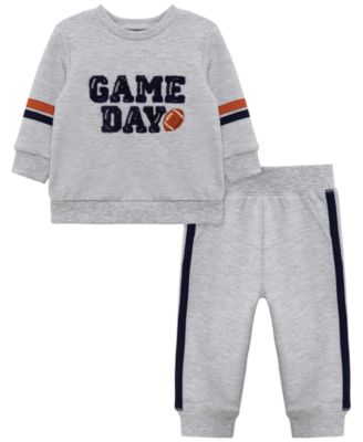 Baby Boys' Game Day Graphic Sweatshirt and Pants, 2-Piece Set