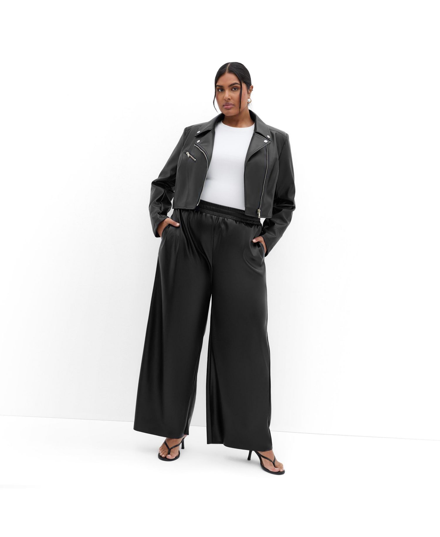 Women's Amira Faux Leather Jacket