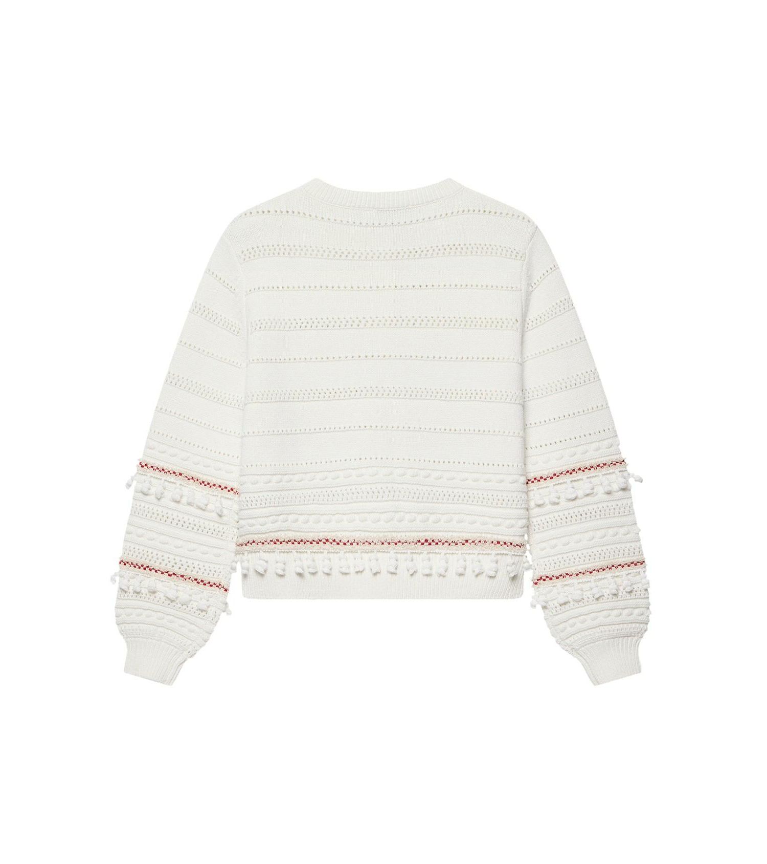Women's Cotton Blend Tassel Cardigan