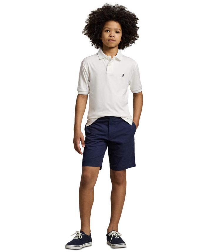 Polo Ralph Lauren Big Boys Straight Fit Stretch Twill Short