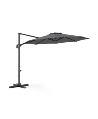 10 Ft Cantilever Patio Umbrella with Easy Tilt Adjustment