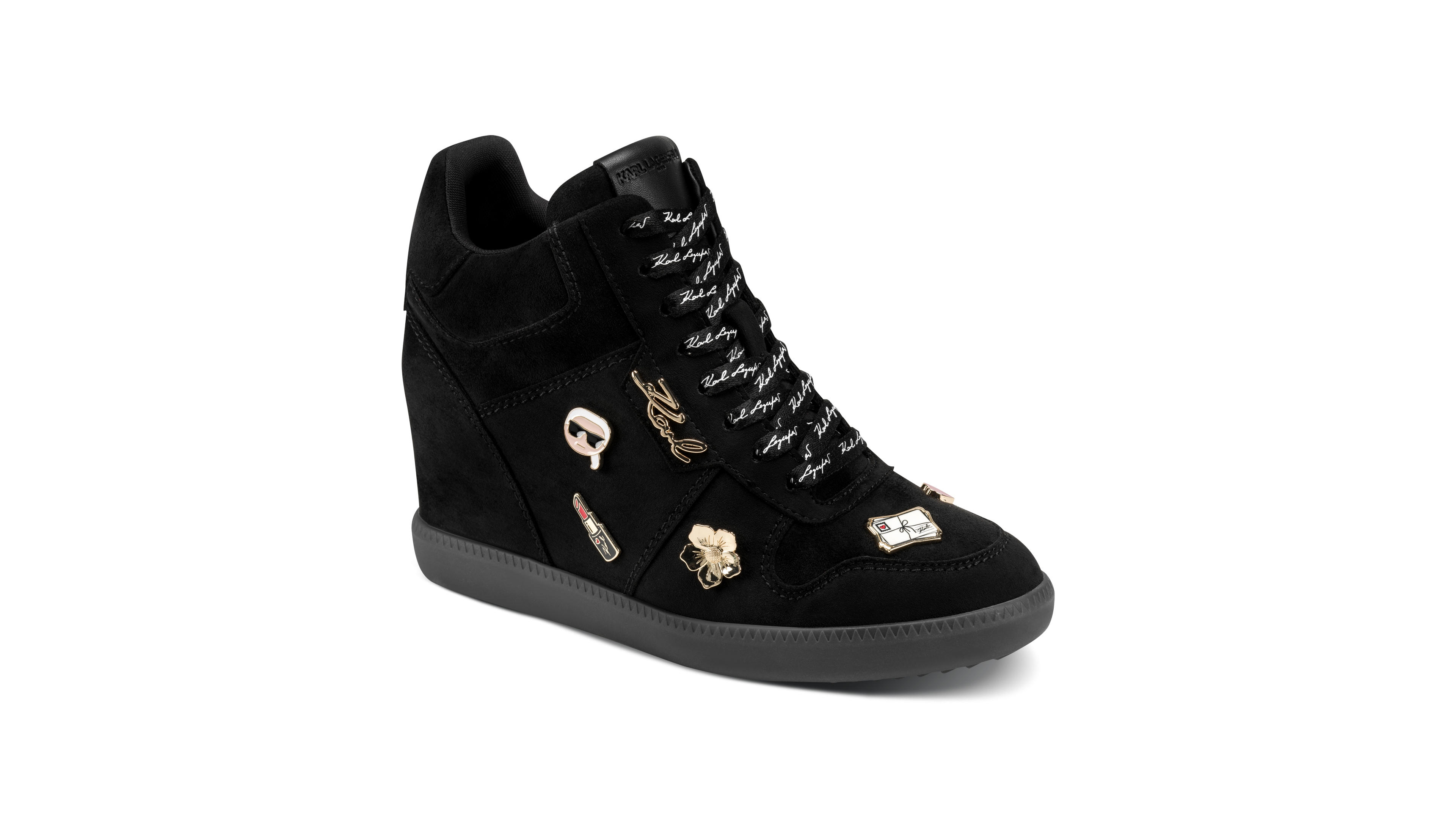 Karl Lagerfeld Paris Women's Spirea Wedge Sneakers