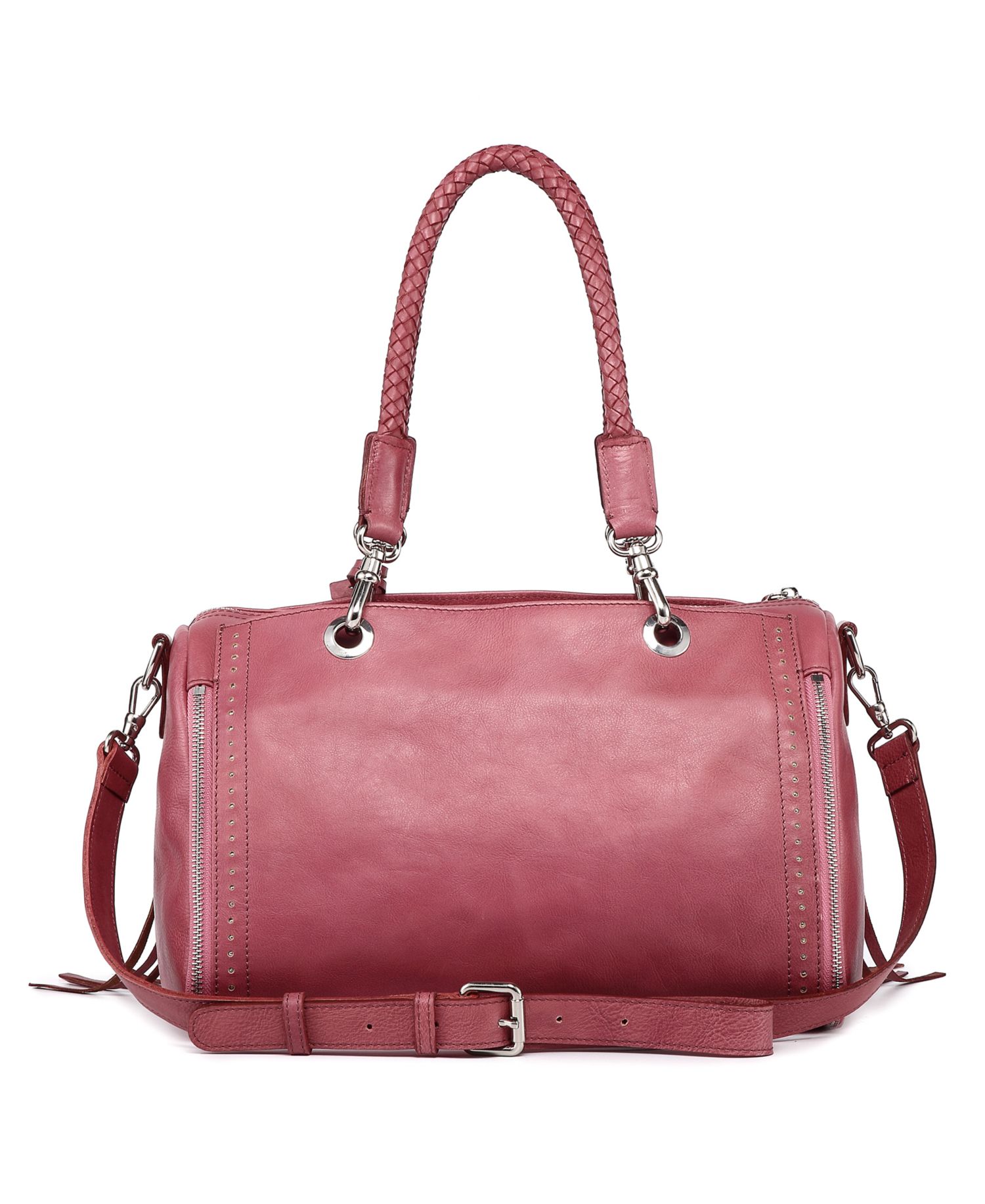 Lily Small Leather Satchel Bag