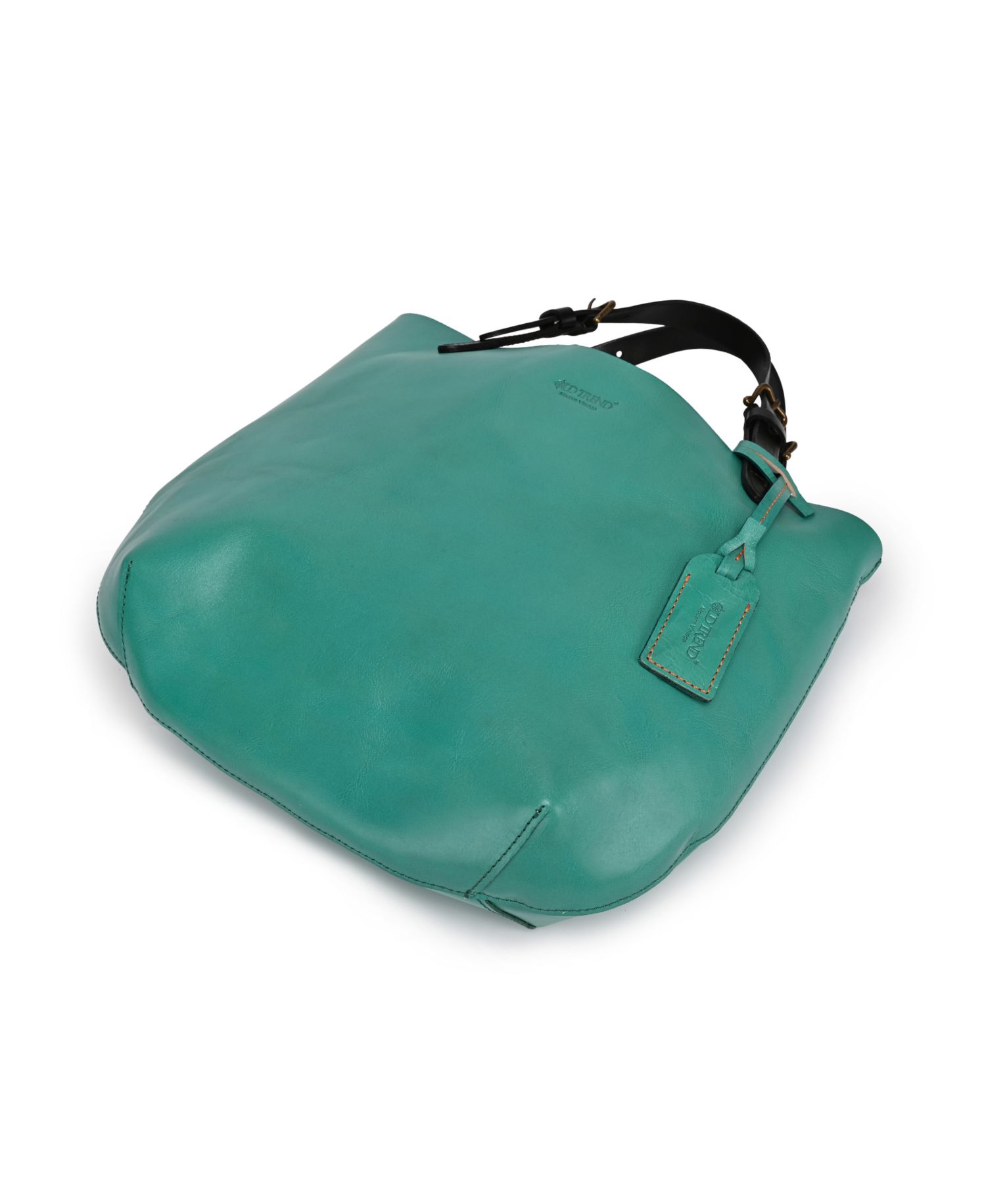 Dip Dye Mini Leather Crossbody Tote Bag