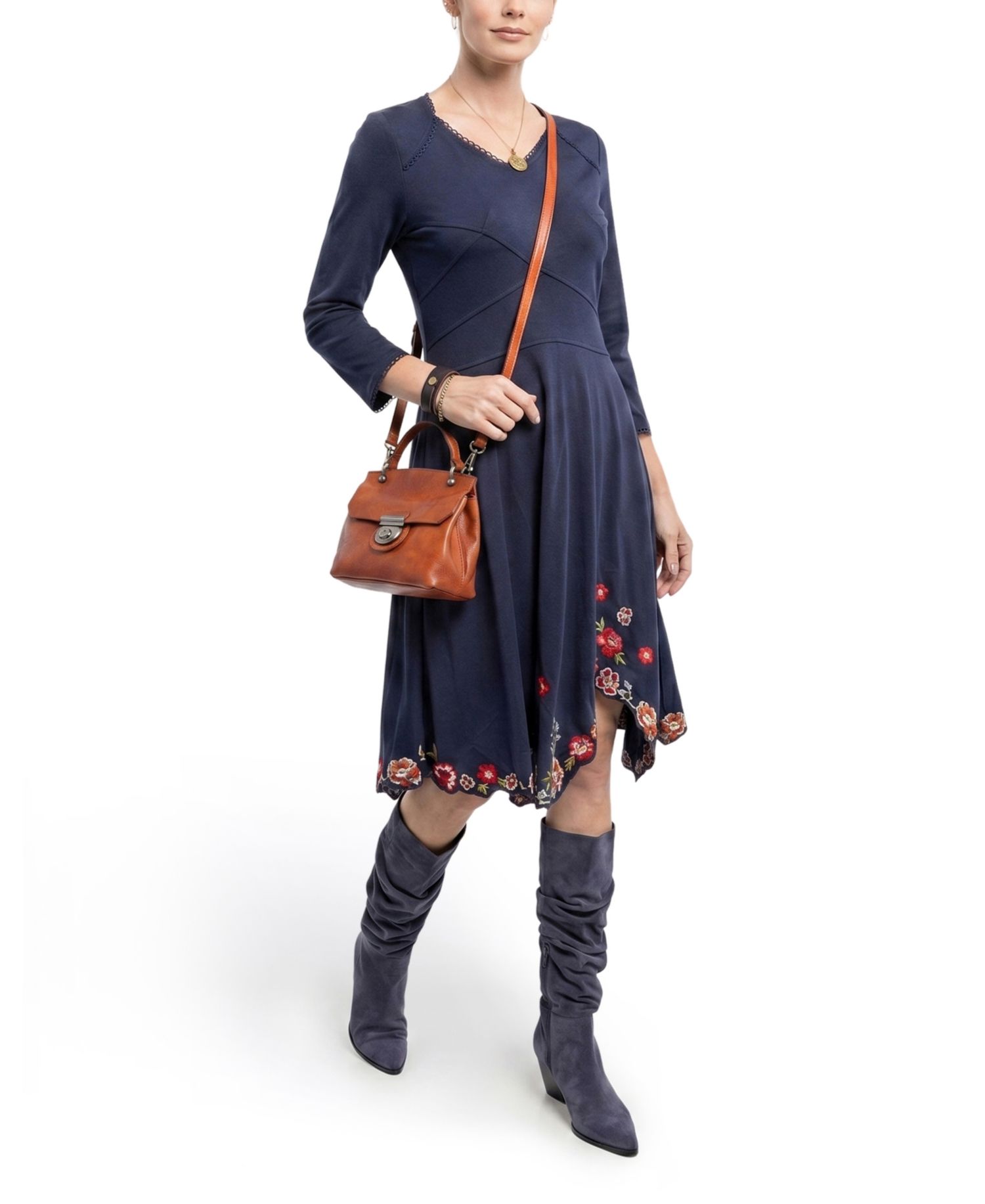 Cypress Small Leather Crossbody Bag