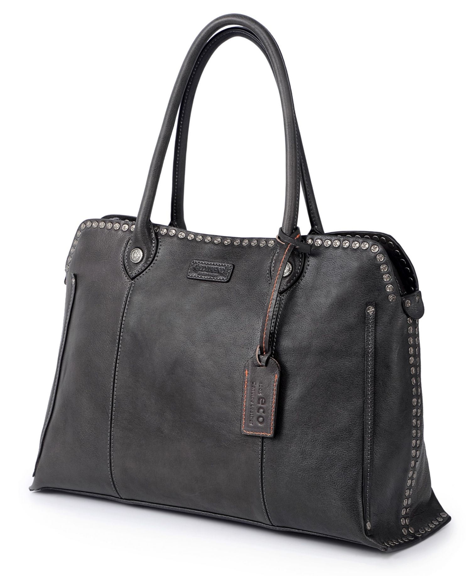 Soul Stud Large Leather Satchel Bag