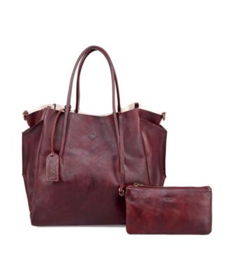 Sprout Land Extra-Large Leather Tote Bag