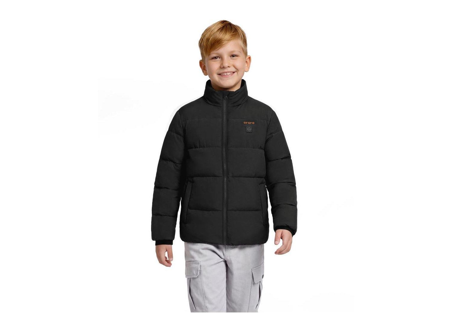 Kids Unisex S- XL ' 4-Zone Heated Down Jacket