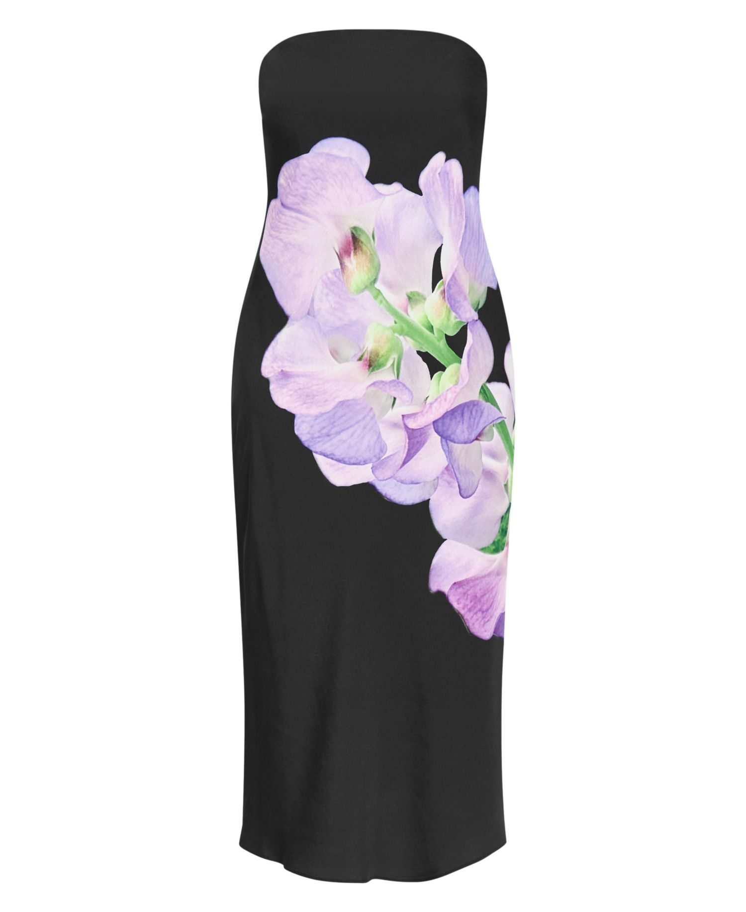 Plus Size Amari Floral-Print Strapless Slip Dress