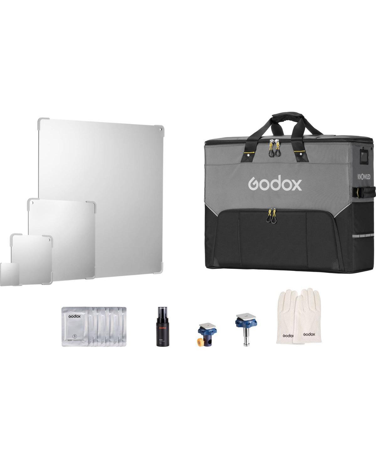 Godox Knowled LiteFlow K1 Assorted Aluminum Cine Light Reflector Panel Kit - Black
