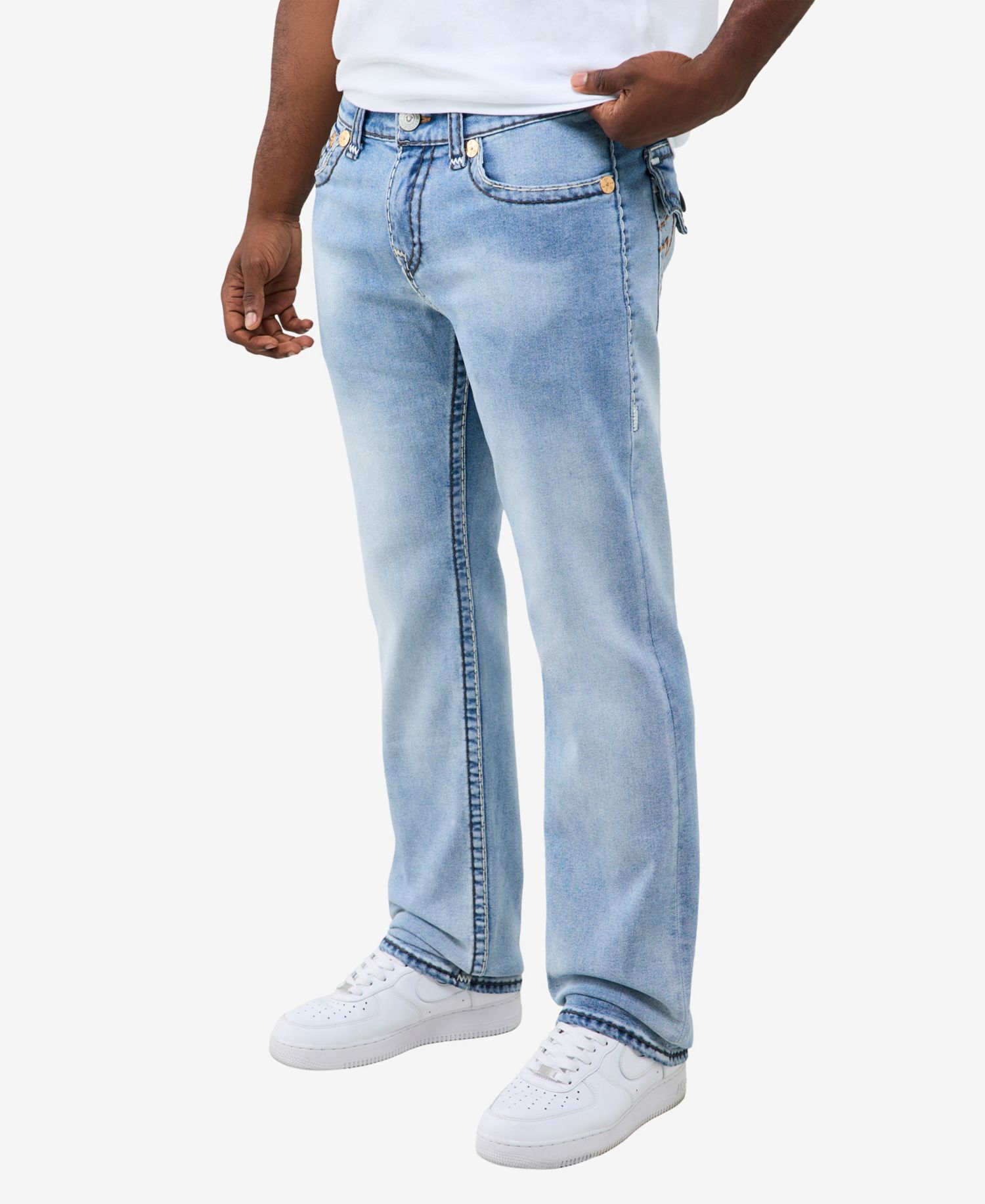 Men's Ricky Super T Flap Straight Jeans