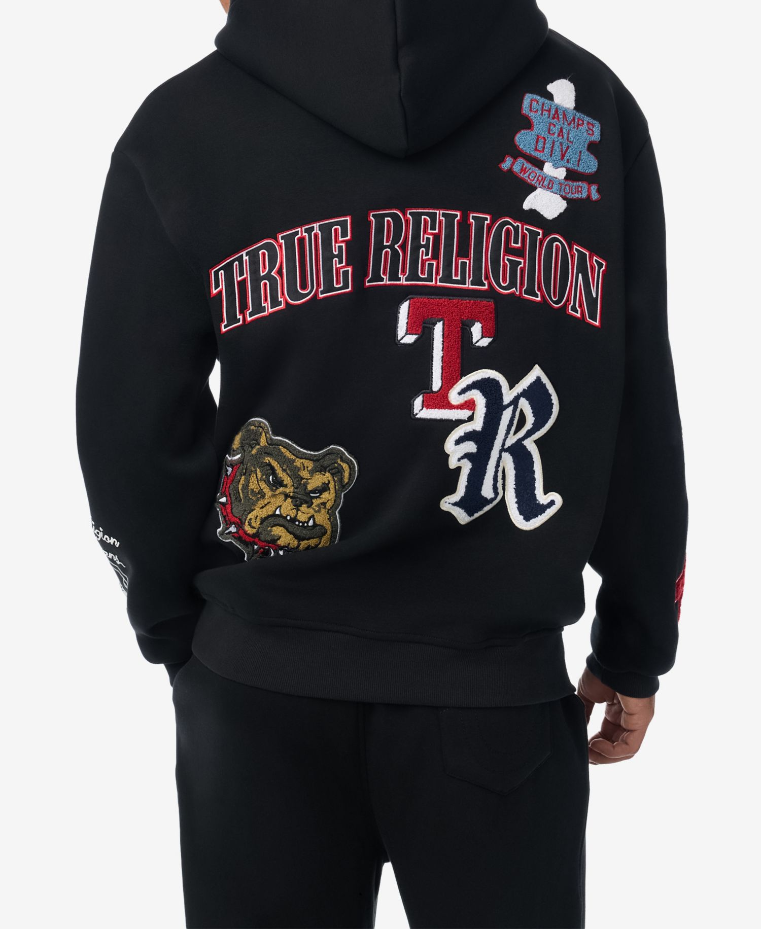 Men's Logo Patch Hoodie