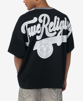 Men's Script Heavy Oversized T-Shirt