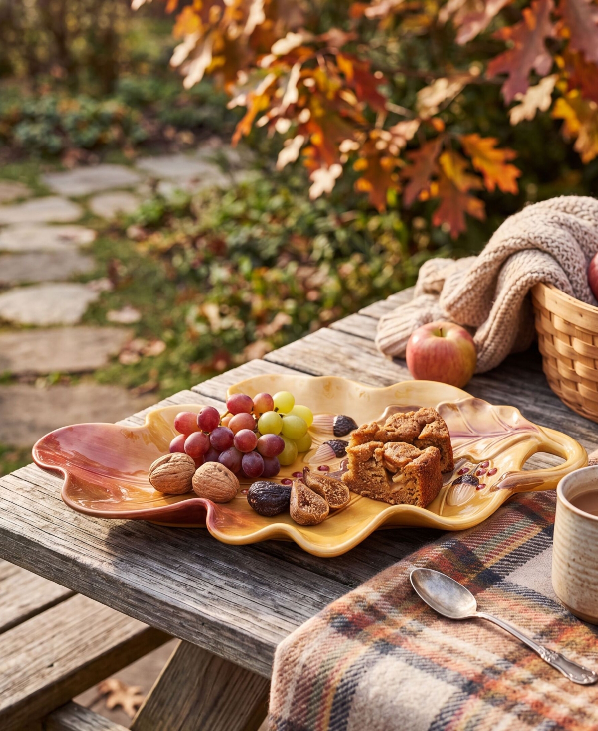 Fitz and Floyd Harvest Thanksgiving Tray