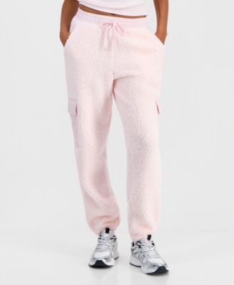 Juniors' Sherpa Cargo Mid-Rise Joggers