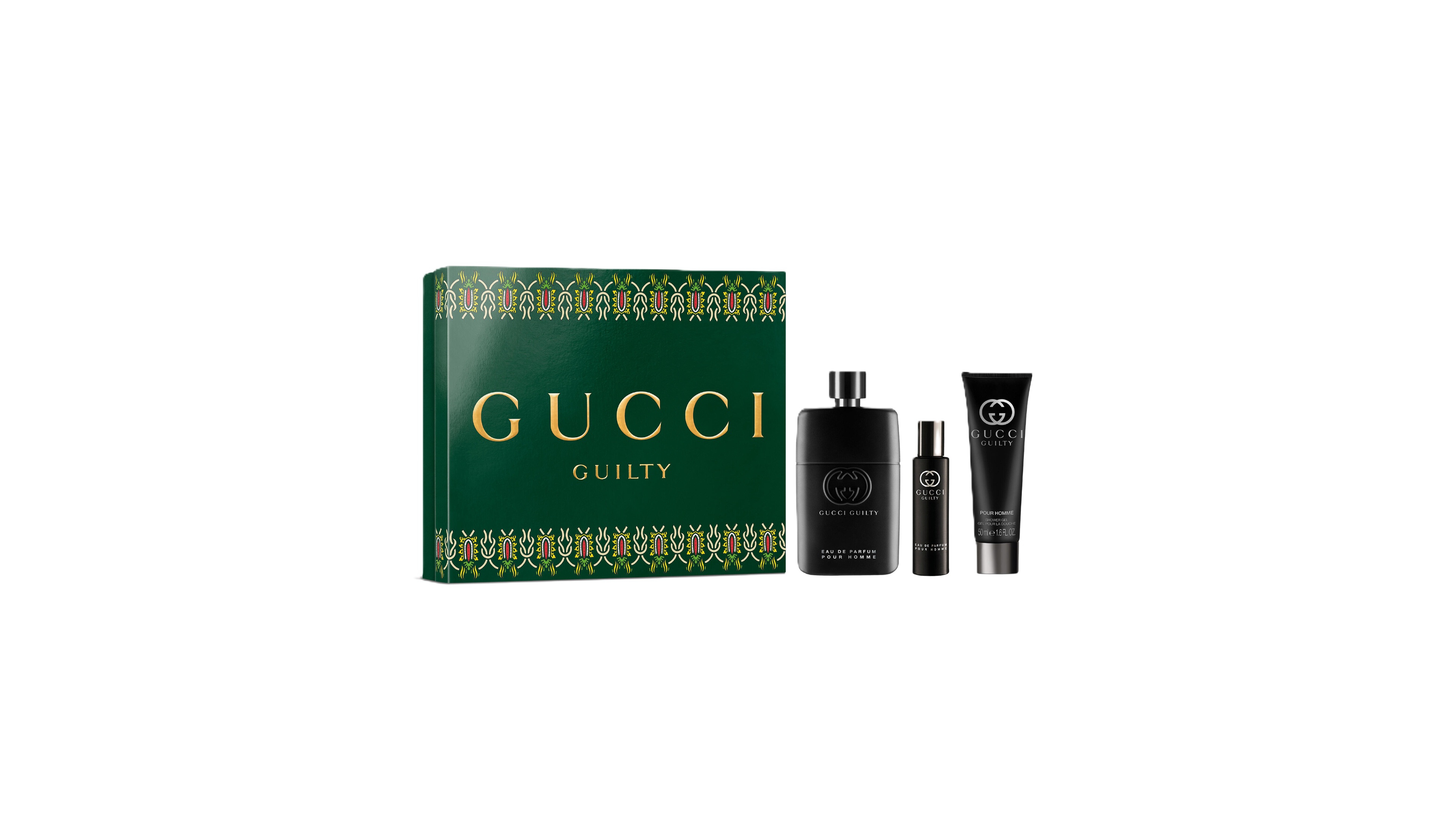 Gucci Men's 3-Piece Guilty Pour Homme Eau de Parfum Spray Gift Set