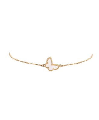 Pre-Owned Van Cleef and Arpels Sweet Alhambra Butterfly Bracelet