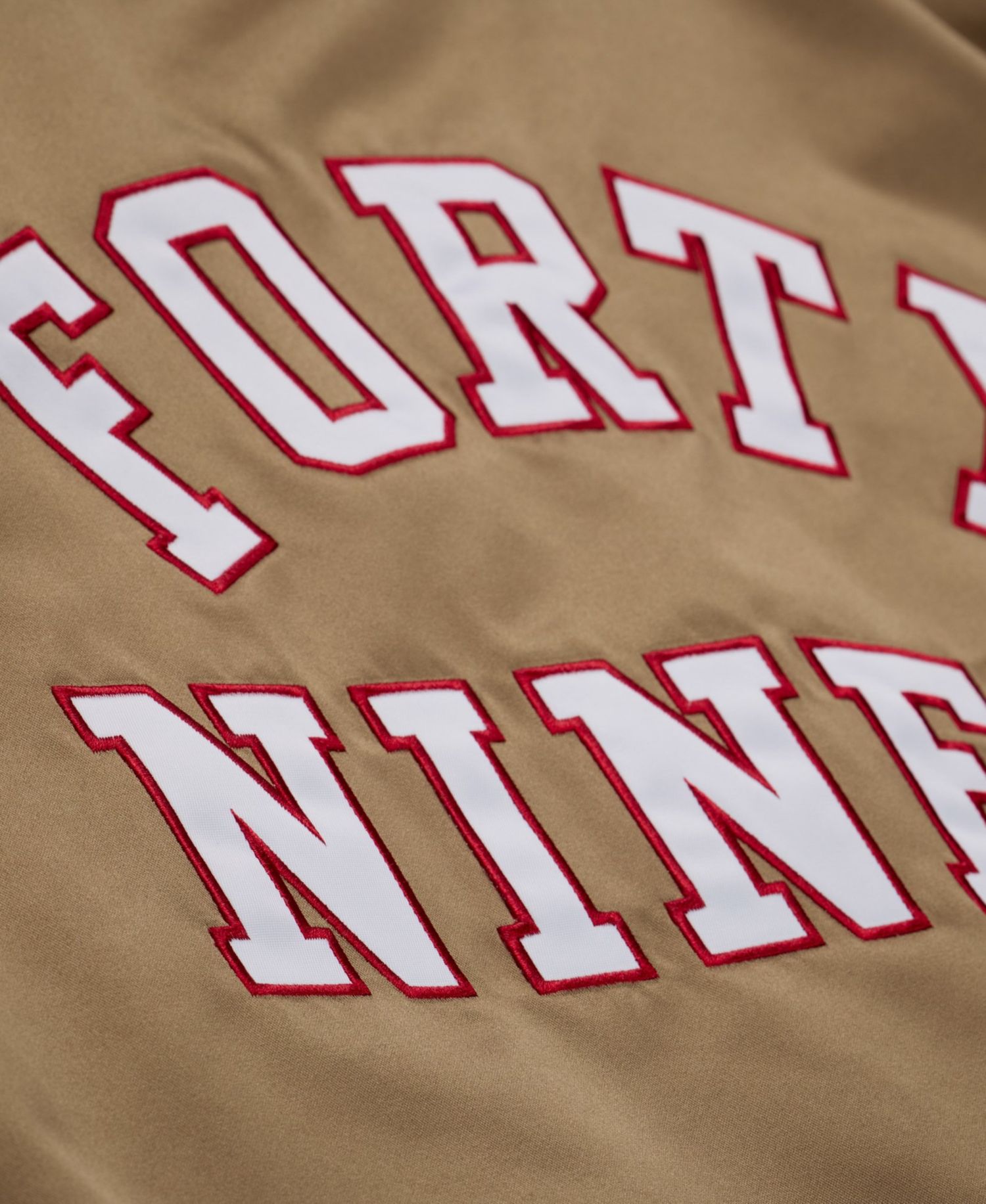 Women's San Francisco 49ers 80th Anniversary Satin Full-Snap Jacket