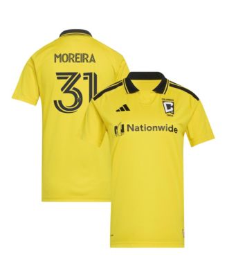 Women's Steven Moreira Yellow Columbus Crew 2026 The Crafted for Excellence Kit Replica Jersey