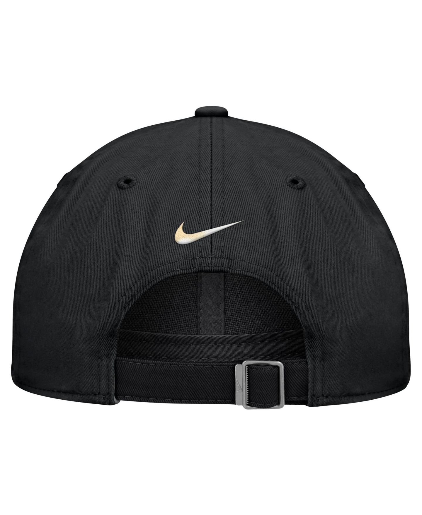 Мужская кепка Nike Black Purdue Boilermakers Club Adjustable Hat — фото 3