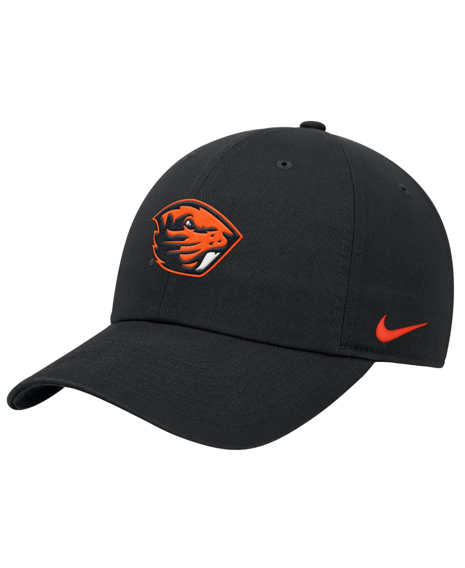 Men's Black Oregon State Beavers 2026 Sideline Club Adjustable Hat