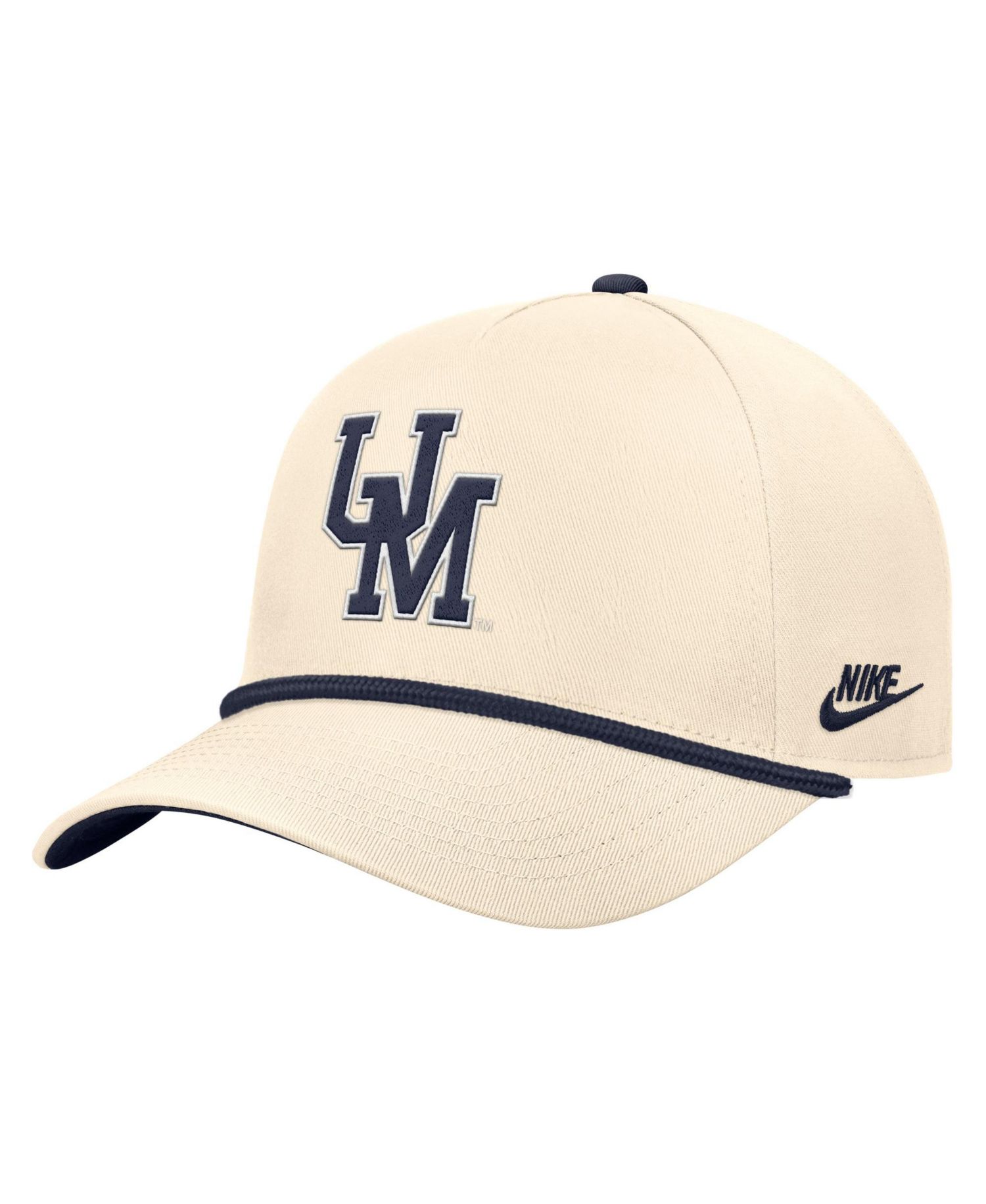 Men's Natural Ole Miss Rebels Vintage Rope Rise Adjustable Hat