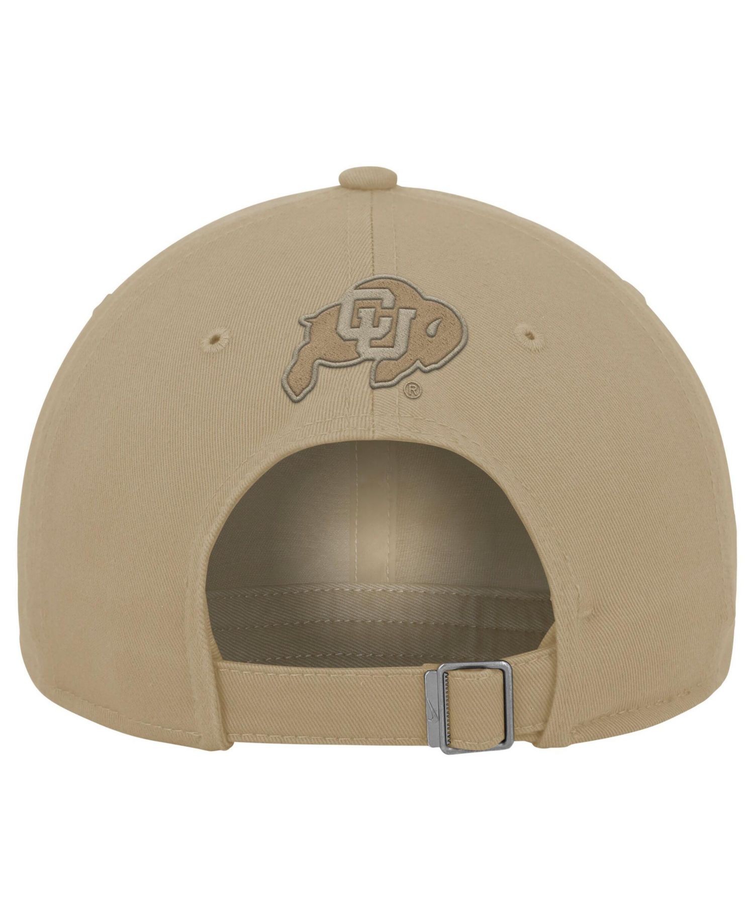 Men's Beige Colorado Buffaloes Club Adjustable Hat