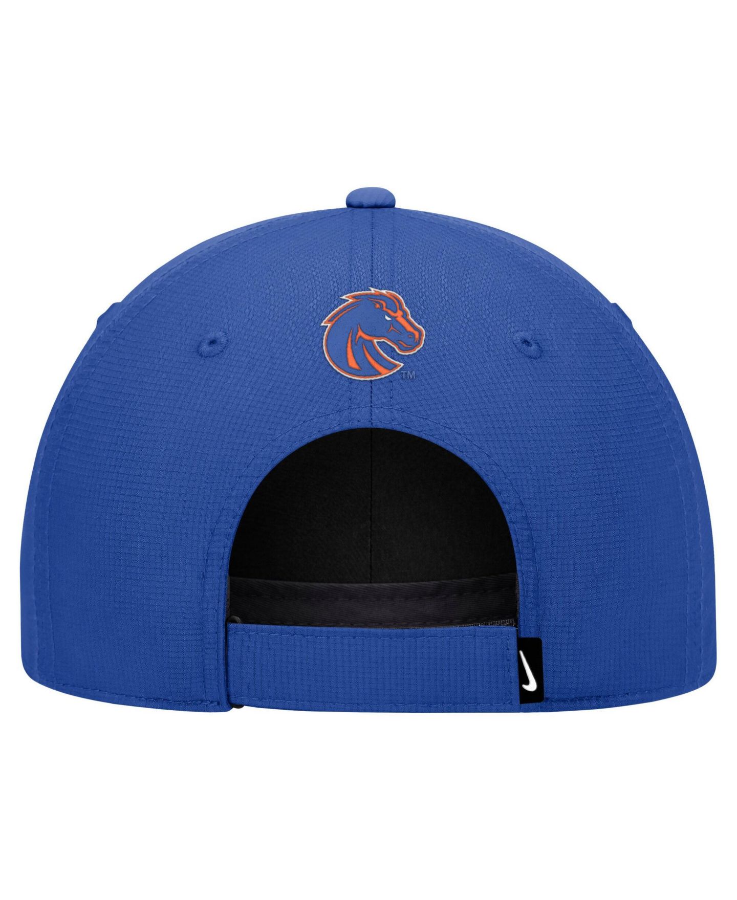 Мужская кепка Nike Royal Boise State Broncos 2026 Sideline Ripstop Dri-FIT Adjustable Hat — фото 2