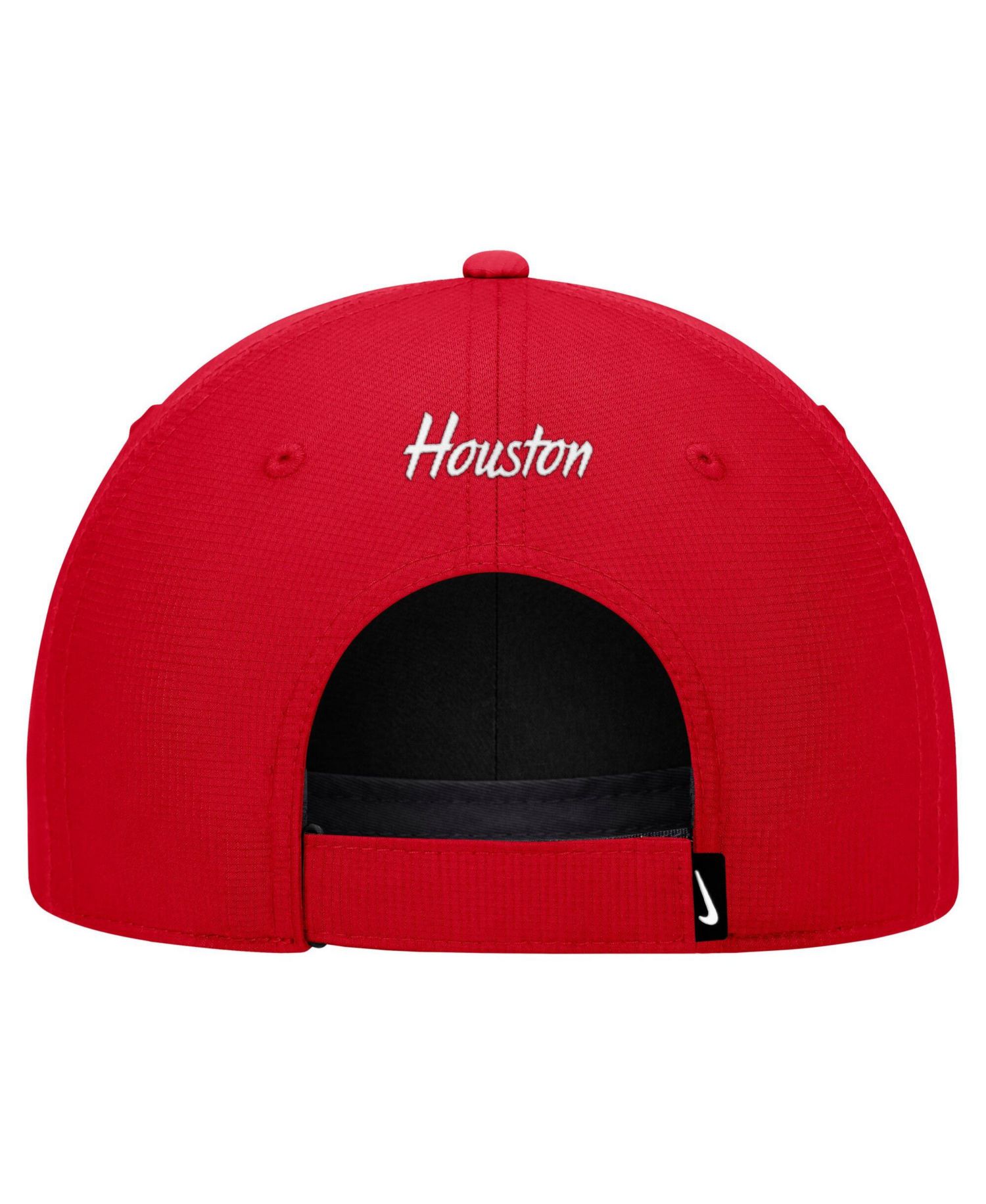 Men's Red Houston Cougars 2026 Sideline Ripstop Dri-FIT Adjustable Hat