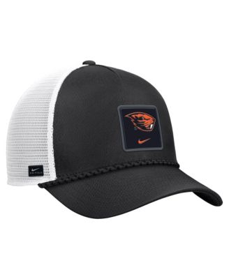 Men's Black Oregon State Beavers 2026 On-Field Rope Adjustable Trucker Hat