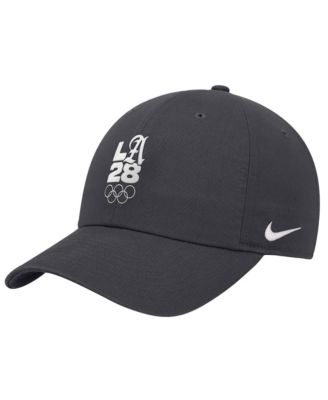 Men's Anthracite LA28 Summer Olympics Script Club Adjustable Hat