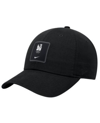 Men's Black LA28 Summer Olympics Club Unstructured Adjustable Hat