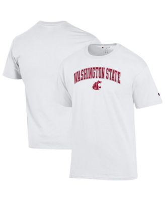 Men's&nbsp;Champion White Washington State Cougars Arched Logo T-Shirt
