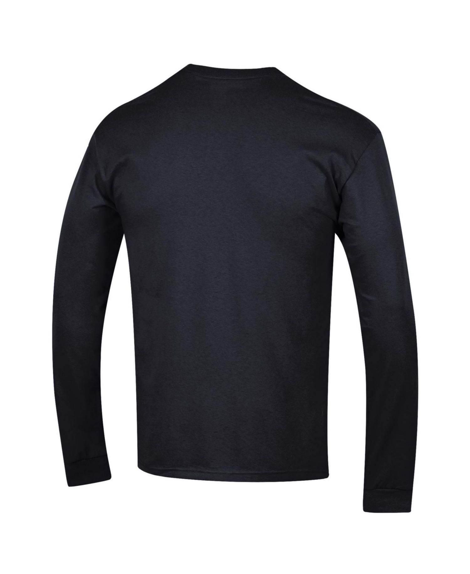 Men's Champion Black Texas Tech Red Raiders Arch Over Logo Long Sleeve T-Shirt