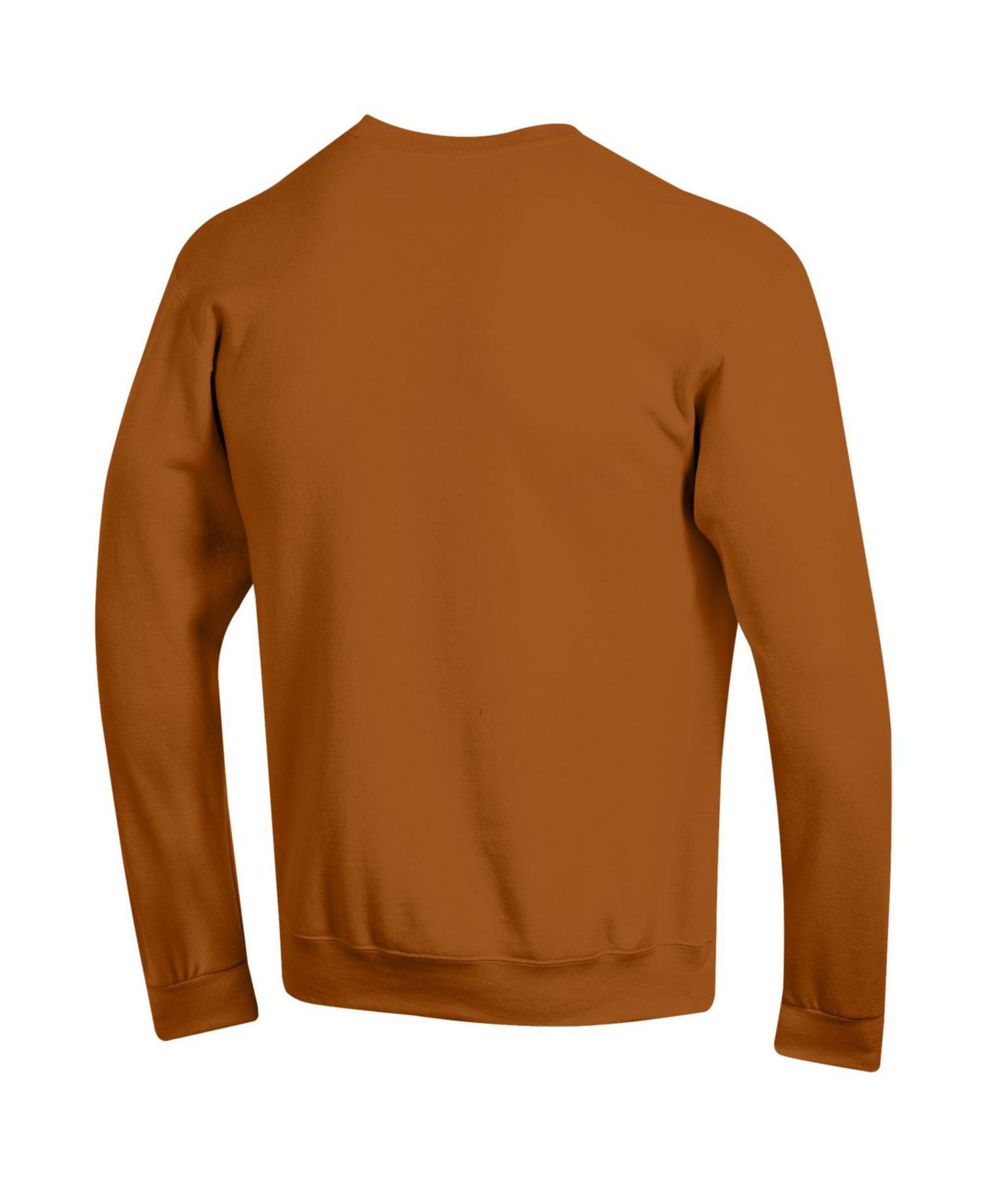 Men's Texas Orange Texas Longhorns Basic Arch Fleece Pullover Sweatshirt