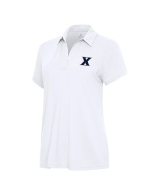Women's White Xavier Musketeers Era Polo Shirt