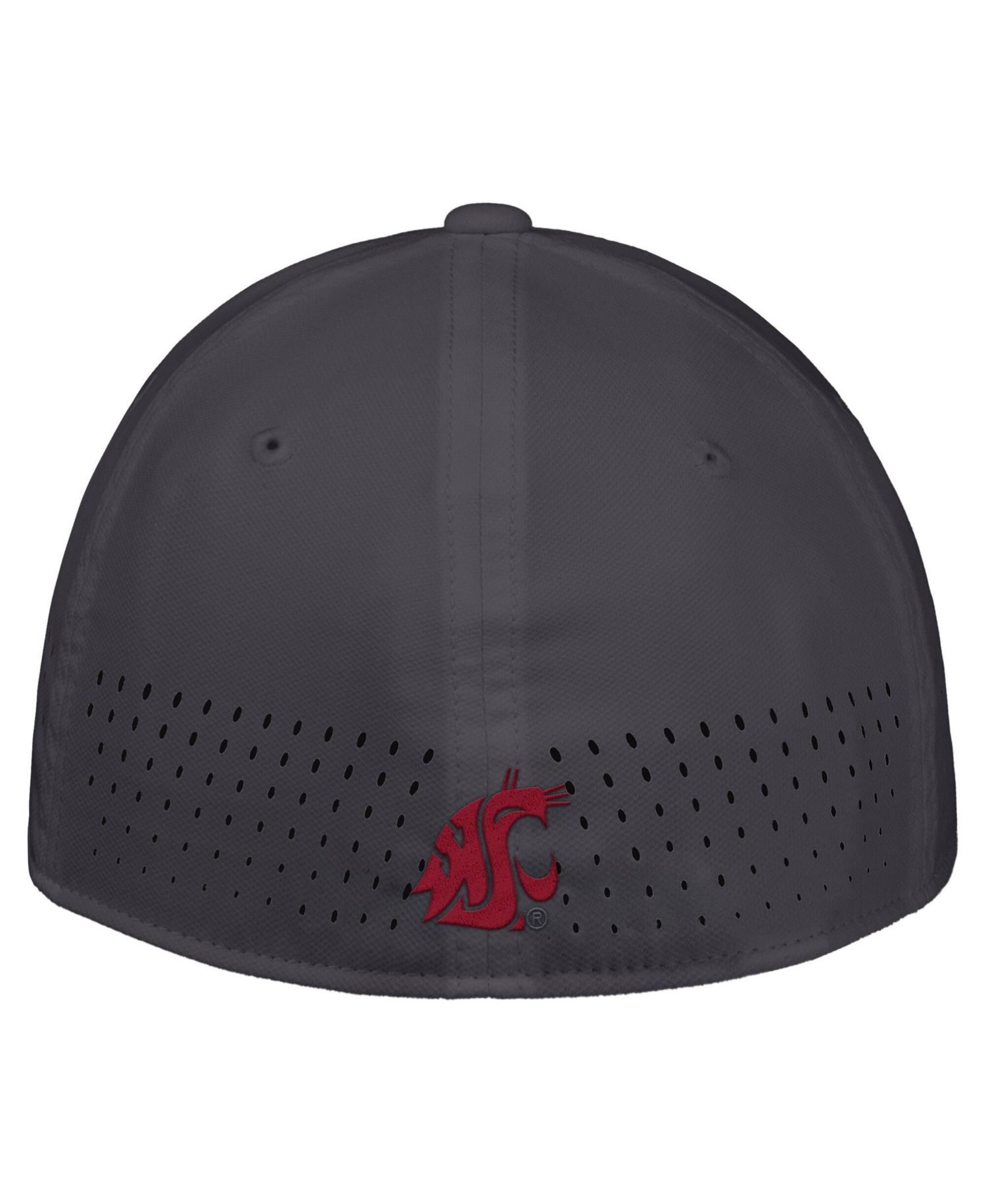 Men's Gray Washington State Cougars 2026 On-Field AeroBill SwooshFlex Dri-FIT Hat