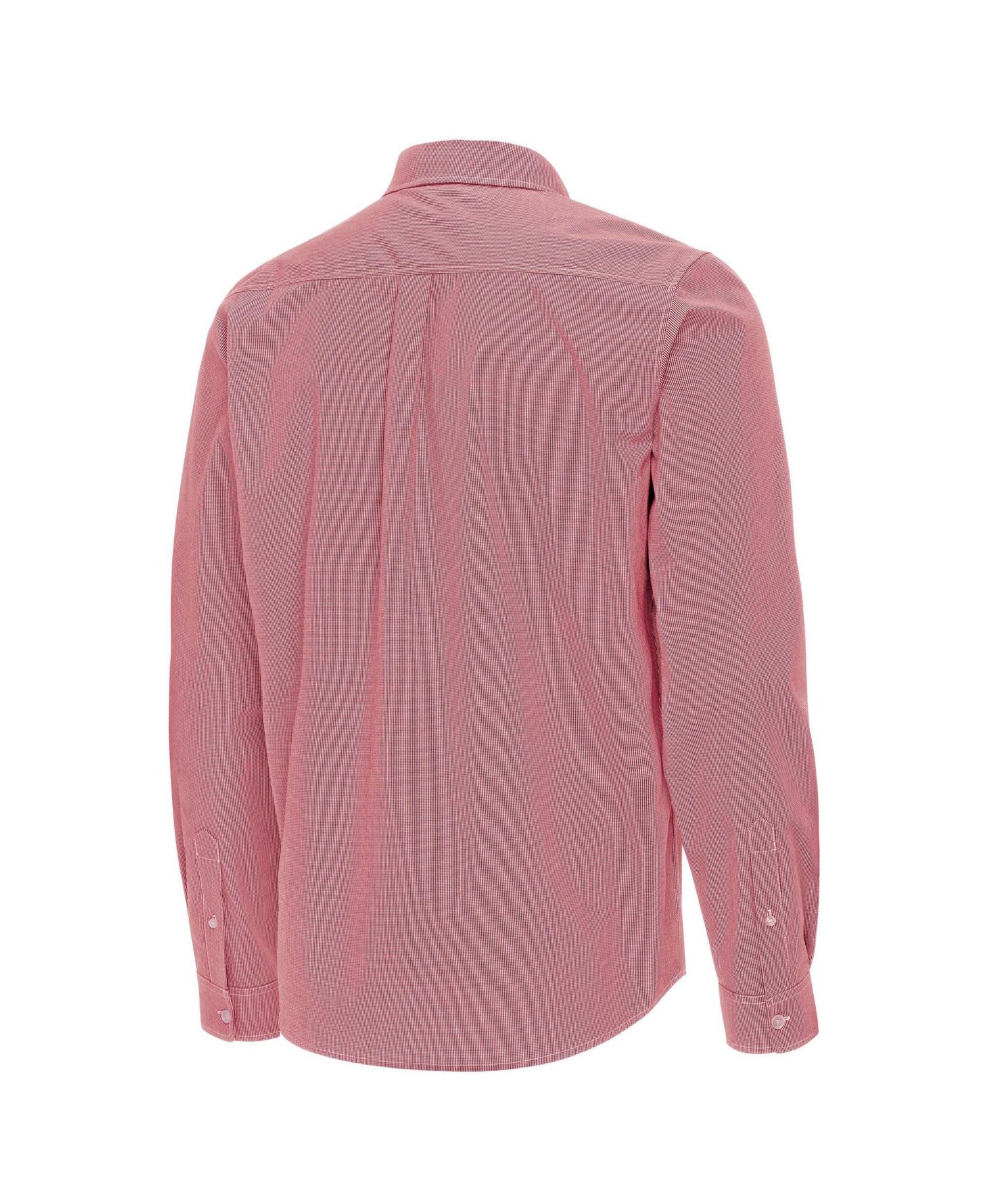 Men's Cardinal Arkansas Razorbacks Porter Woven Tri-Blend Long Sleeve Button-Down Shirt
