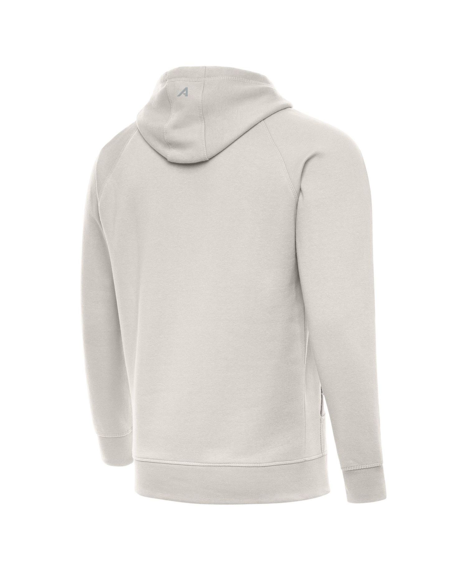 Men's Cream New York Knicks Big Logo Victory Pullover Hoodie