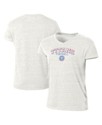 Women's Tennessee Titans Triumph Tri-Blend V-Neck T-Shirt